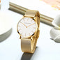 Women’s Rose Gold Quartz Watch – Elegant Bracelet Set
