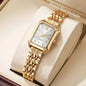 Elegant Rectangular Women’s Quartz Watch
