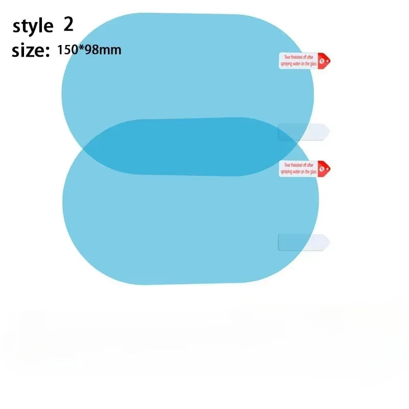 Car Side Mirror Anti-Fog Protective Film – Waterproof & Anti-Glare