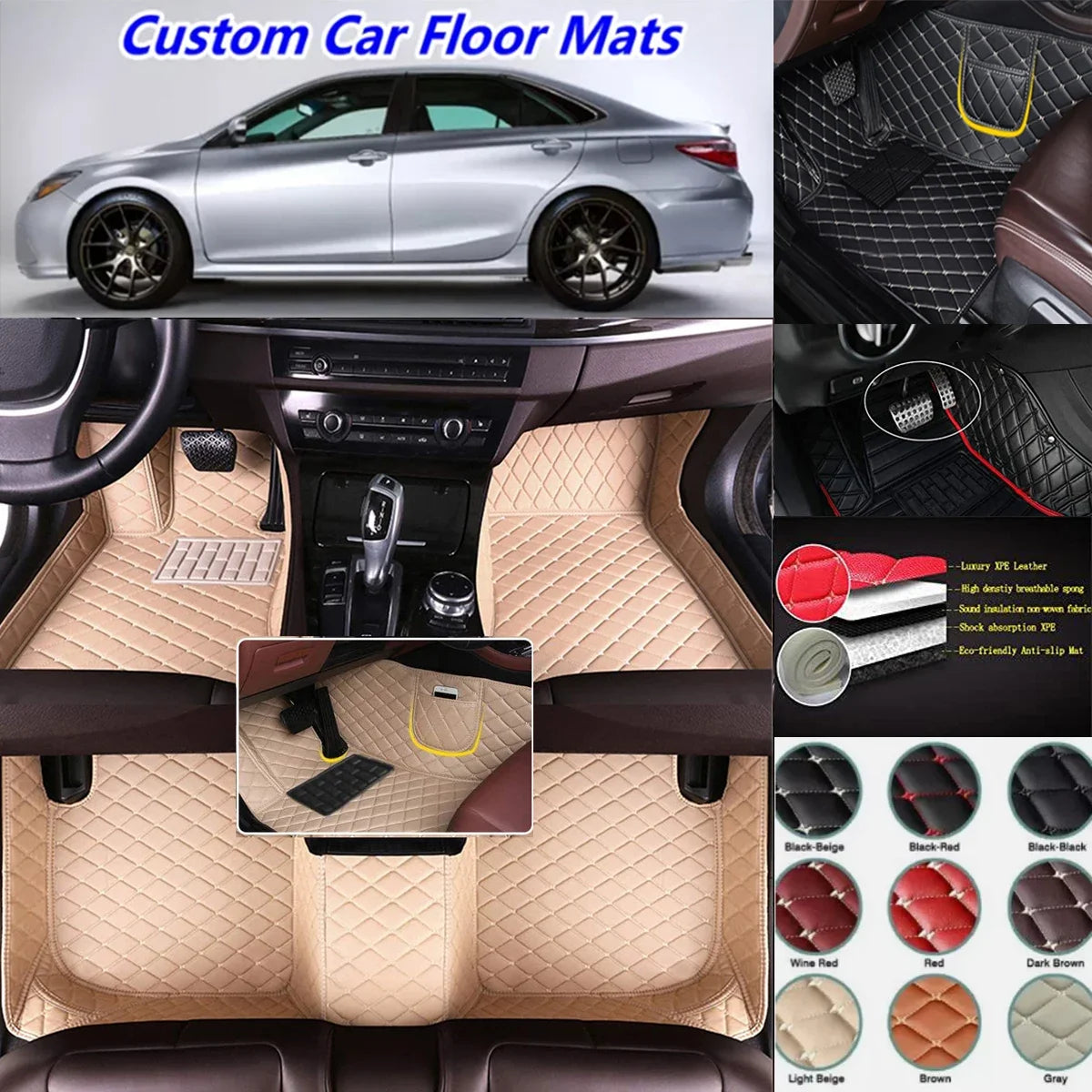 Premium Custom Car Floor Mats