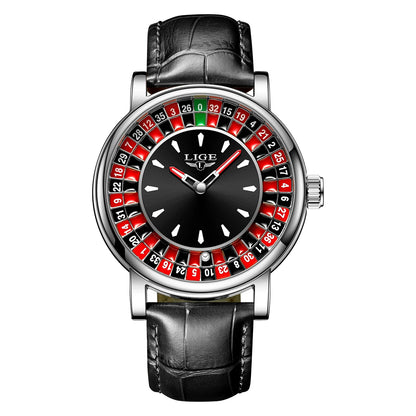 Men’s Roulette Rotating Dial Watch