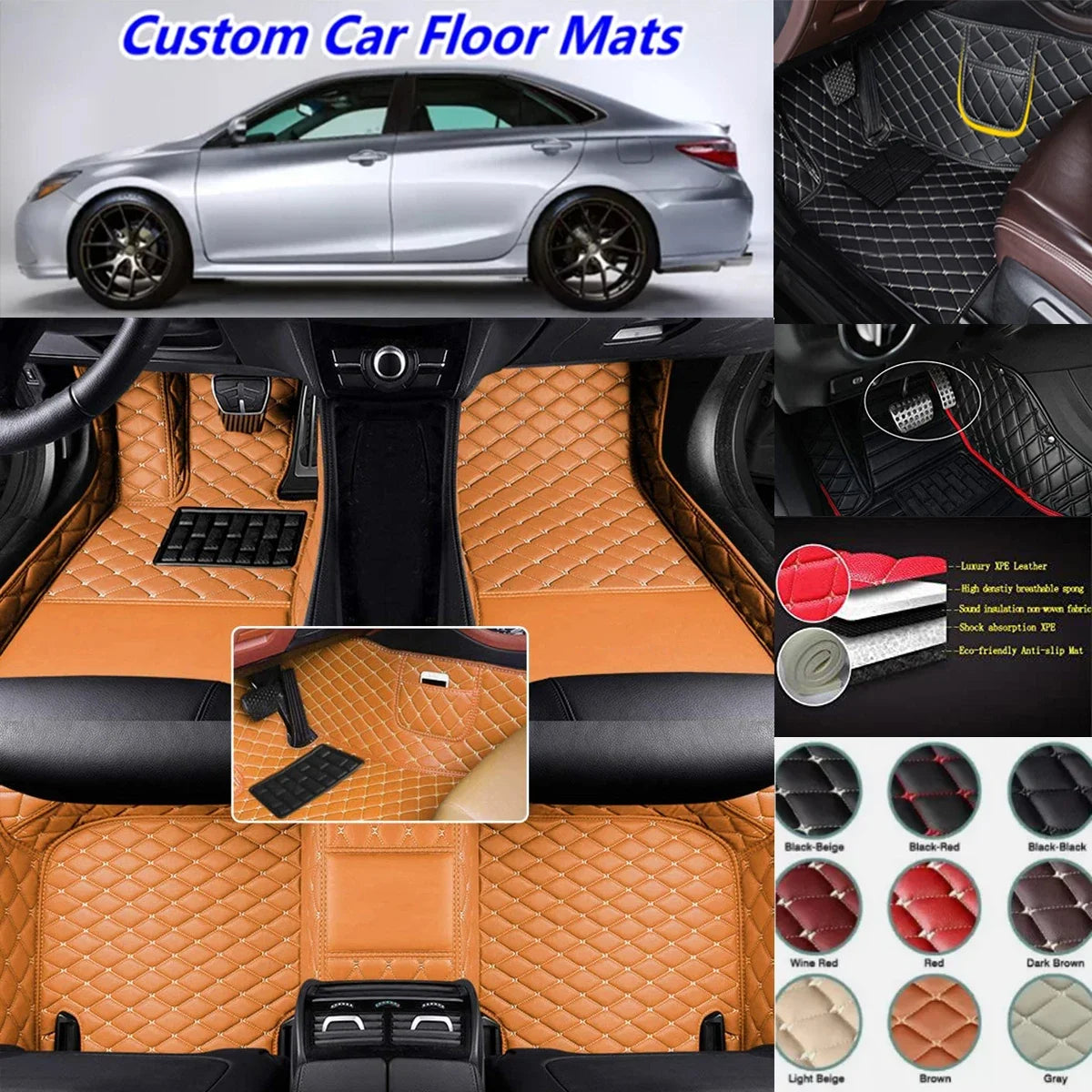 Premium Custom Car Floor Mats