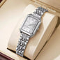 Elegant Rectangular Women’s Quartz Watch