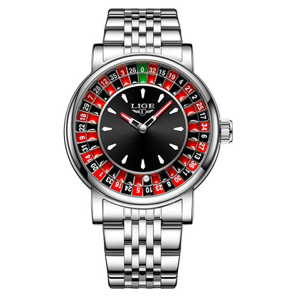 Men’s Roulette Rotating Dial Watch