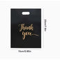 Thank You Gift Bags – Black Premium Handled Packaging Bags