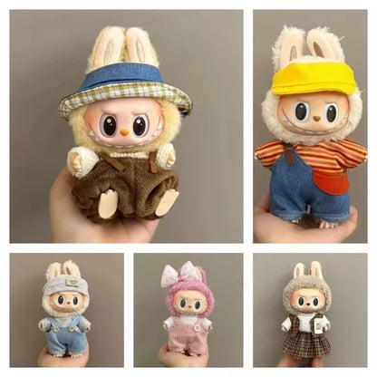 Labubu Doll Outfit Set – Cute Clothes for V1/V2