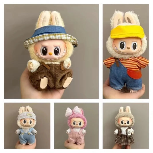 Labubu Doll Outfit Set – Cute Clothes for V1/V2