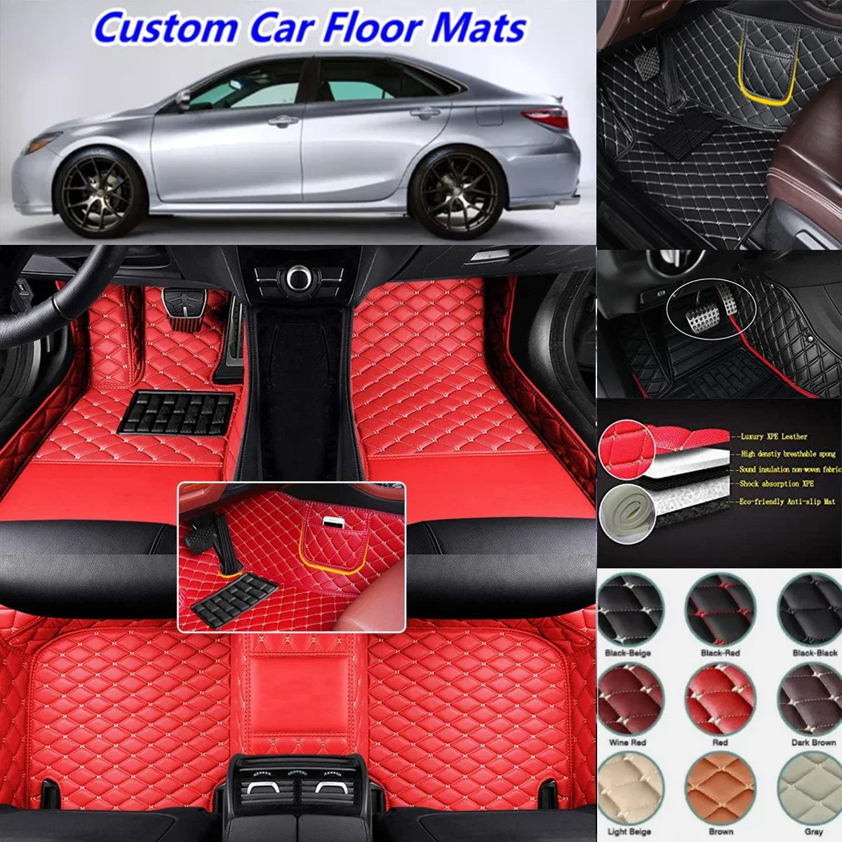Premium Custom Car Floor Mats